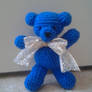 Blue Teddy Bear Crochet