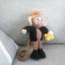 Crochet Monkey with Jacket and Banana
