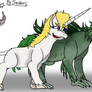 (Not my art) The Last Unicorn: Capra and Lachlan