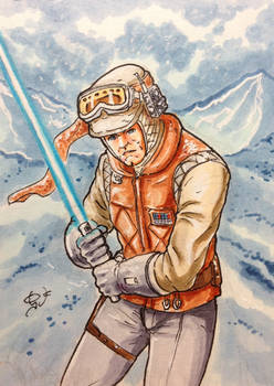 Luke at the Hoth