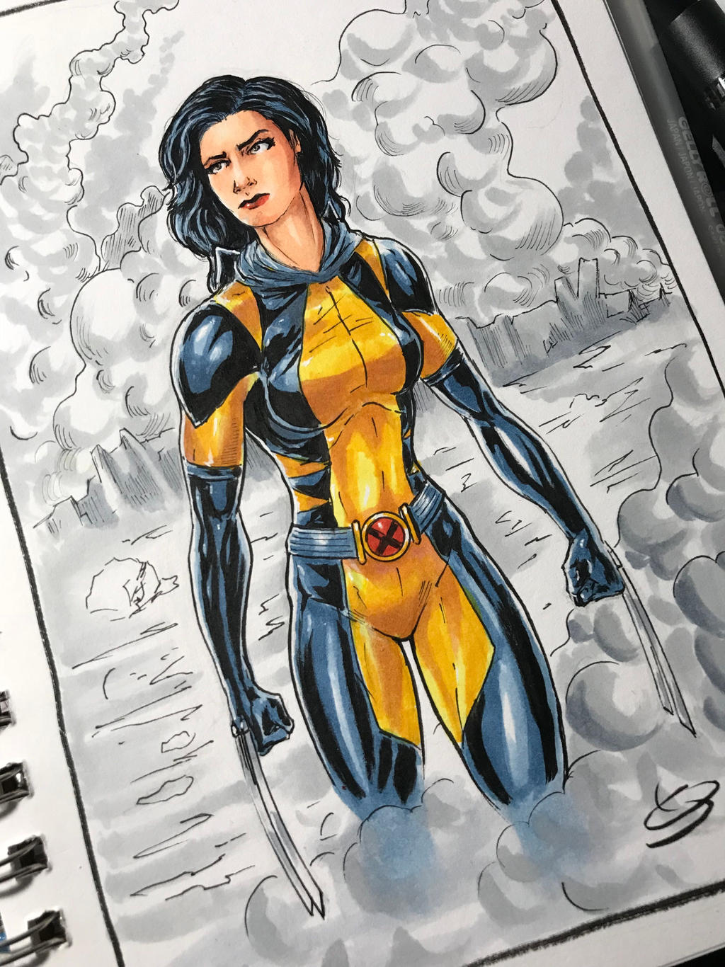 Draw X23 X-23 full color drawing by shaotemp on DeviantArt