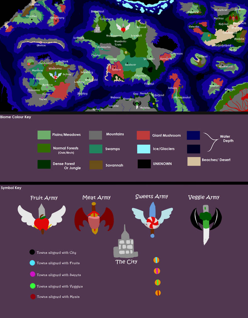 :REVAMP: WORLD MAP :Updated: by AmburnedPhoenix on DeviantArt
