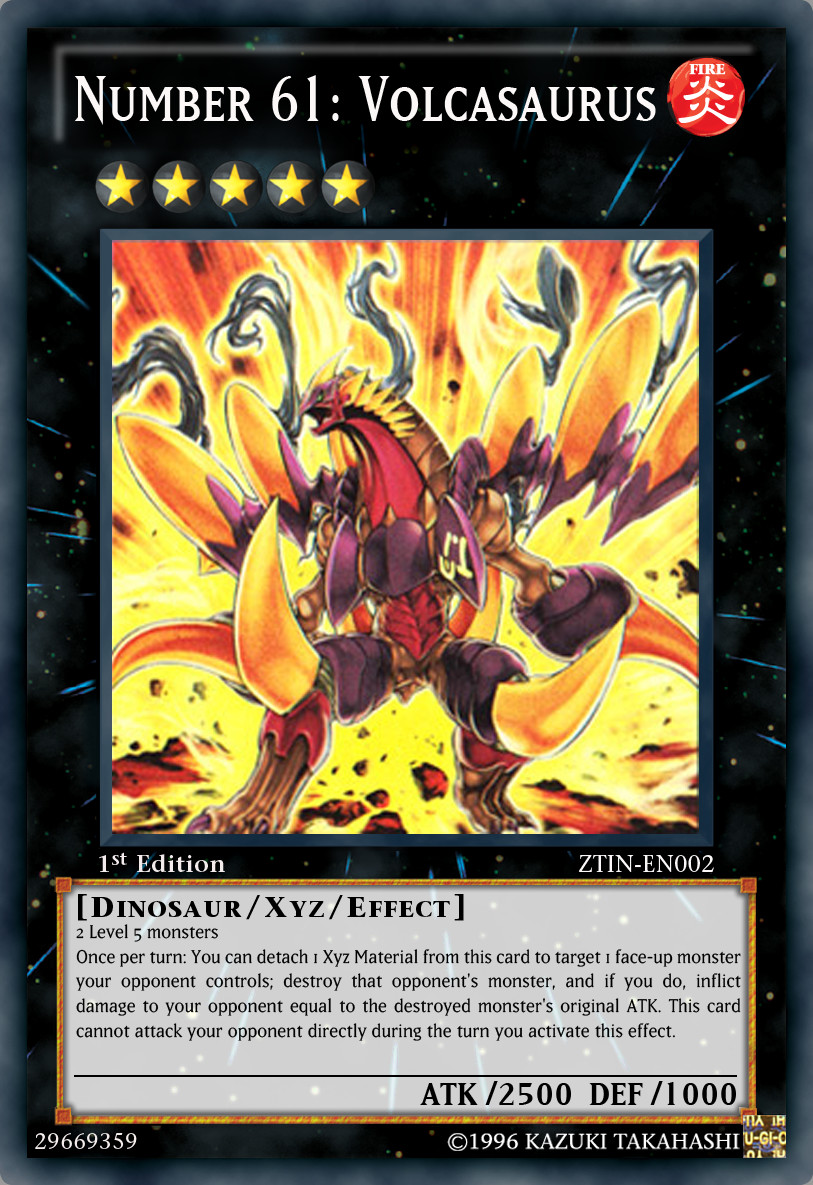 Number 61 Volcasaurus by kuroyuki1208 on DeviantArt