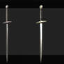 The Three Swords - 3D made from concept - Side