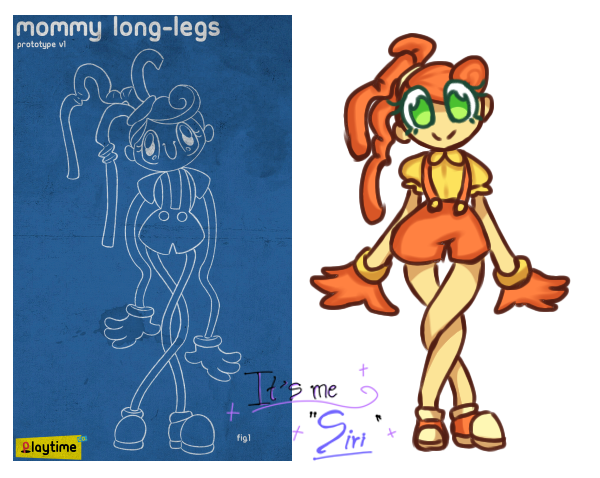 Running from Mommy Long Legs by DrinesTheLad on DeviantArt