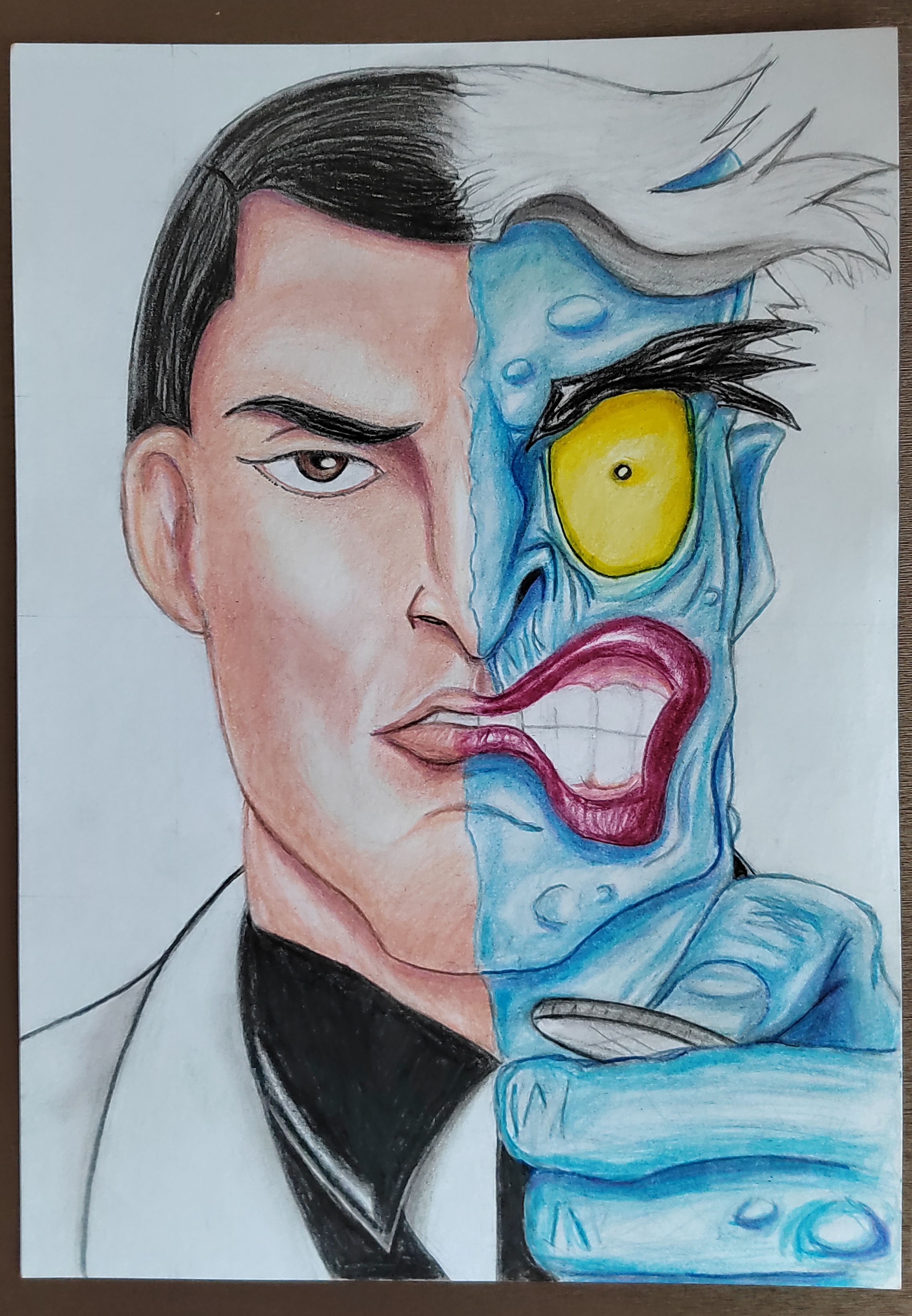 Two-face by Sergiomorak on DeviantArt