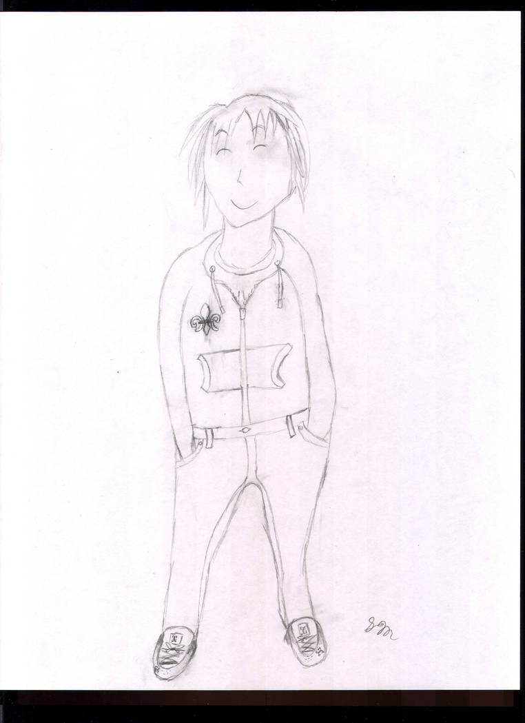 First sketch of sam by wielderofweapons on DeviantArt