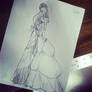 Belle Fashion Rough Sketch :)