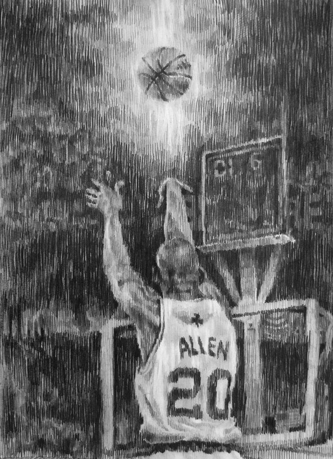 Ray Allen Drawing