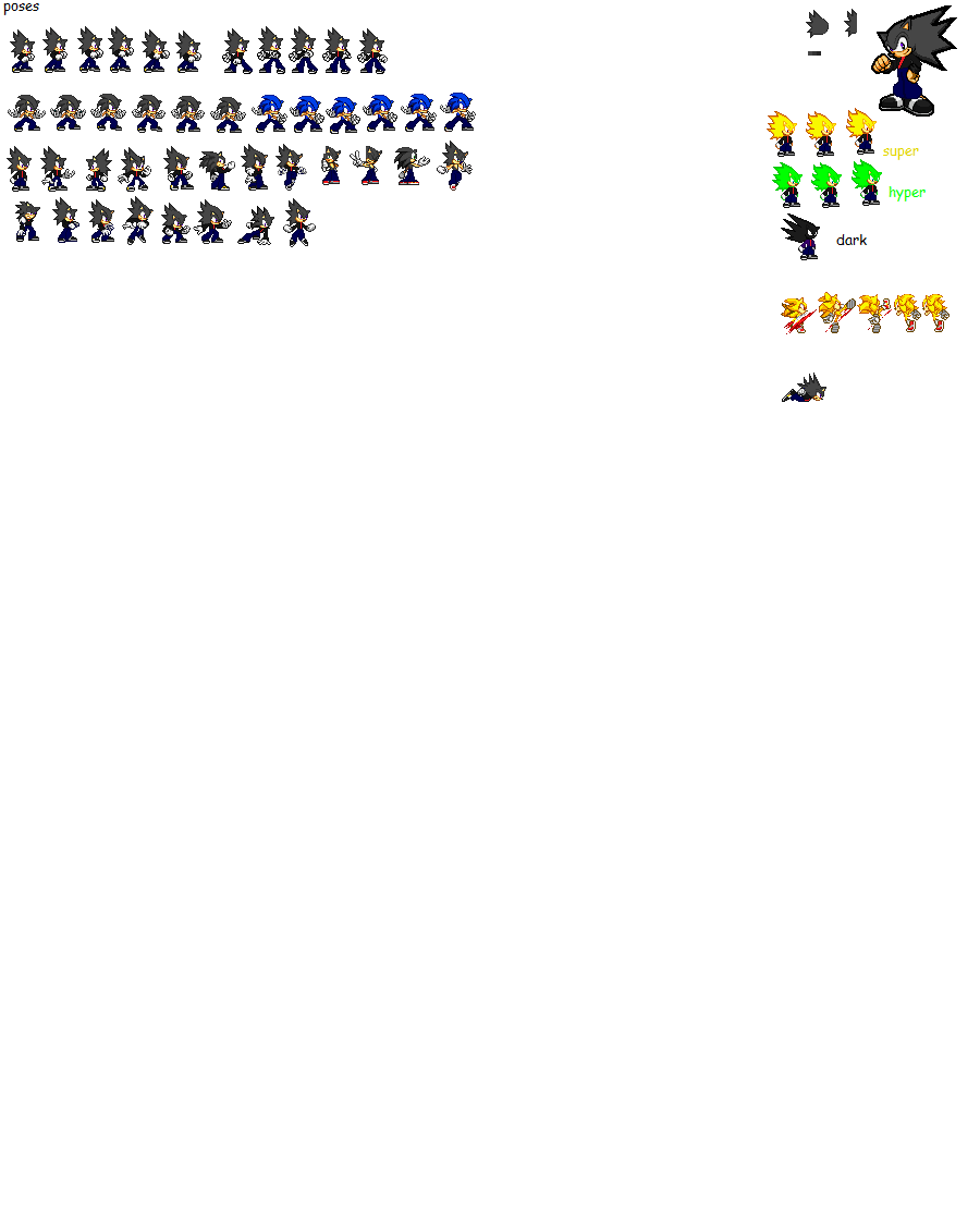 JacquesTheDarkhog Spritesheet