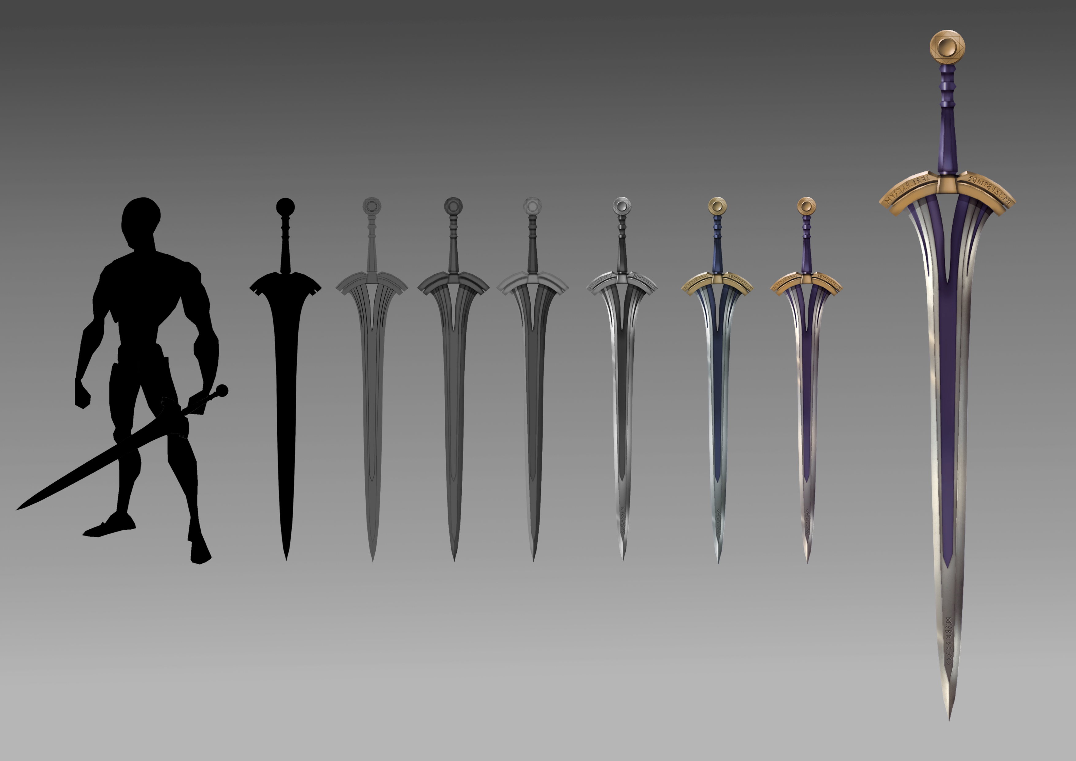Generic Sword One-Hand Sword by akiuniverse on DeviantArt