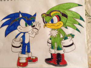 Sonic and jet
