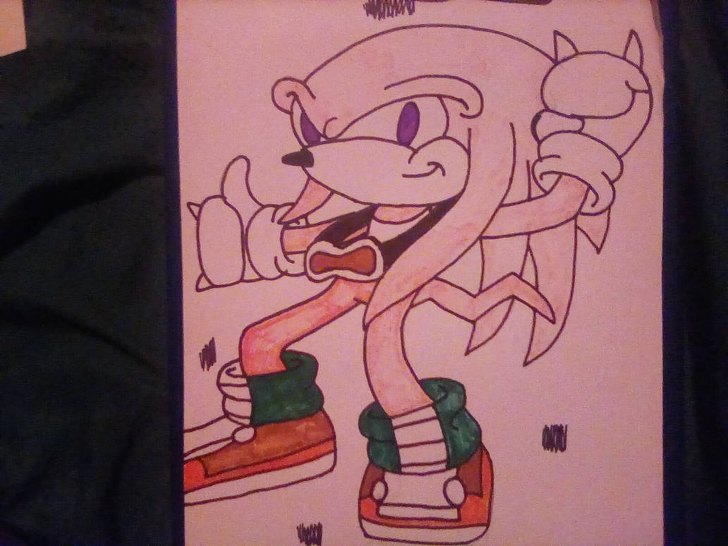 Hyper Knuckles Deviantart Hyper knuckles by bigsmash on DeviantArt