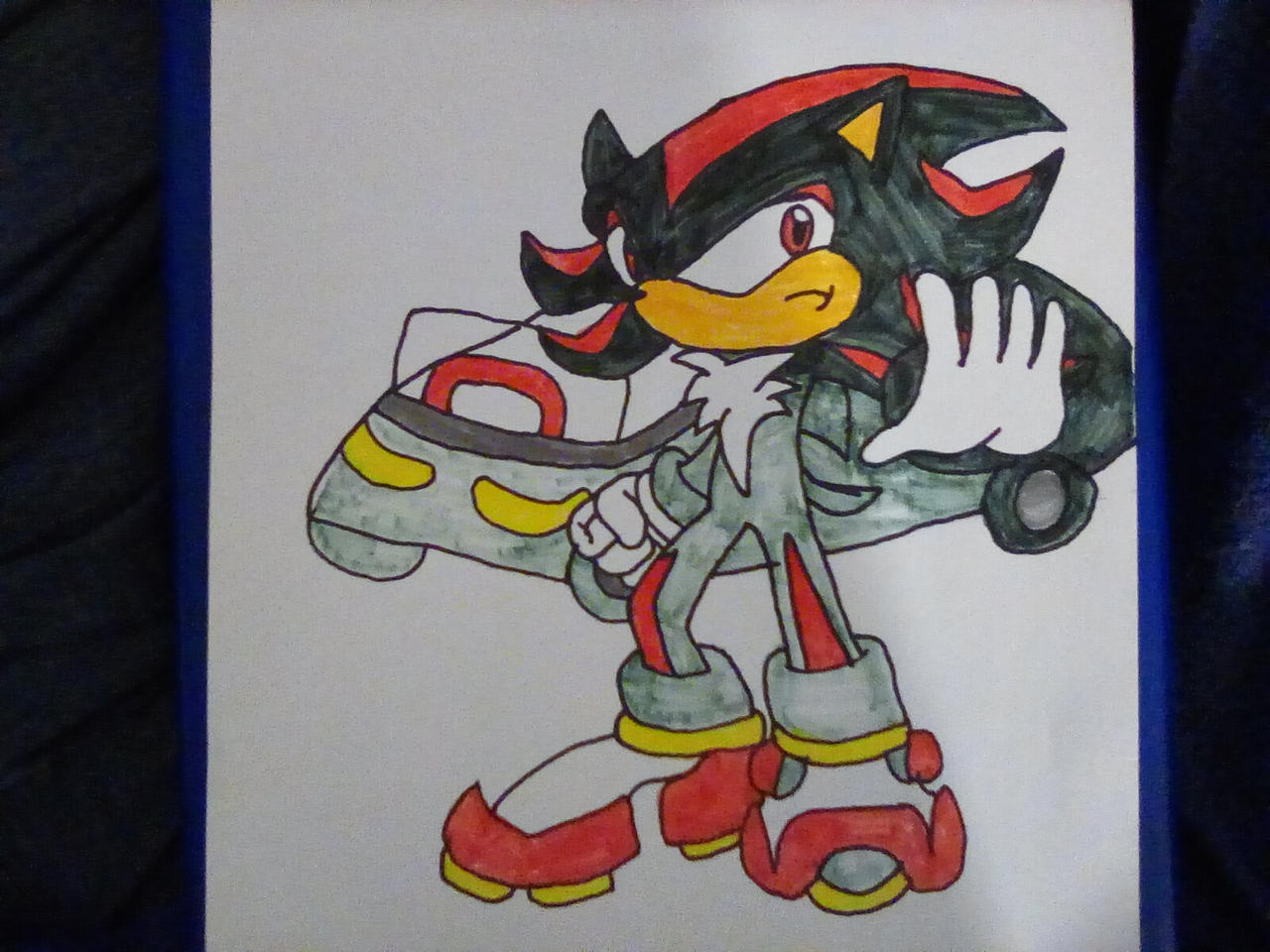 Shadow racing by bigsmash on DeviantArt