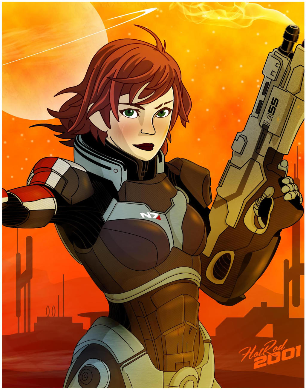 Commander Shepard by hotrod2001 on DeviantArt