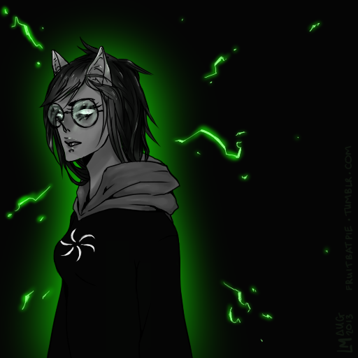 homestuck - jade harley - grimbark