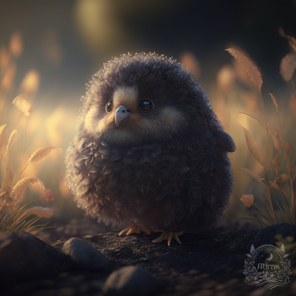 Flumpy Owl Fluffy little owl by AtirasArts on DeviantArt