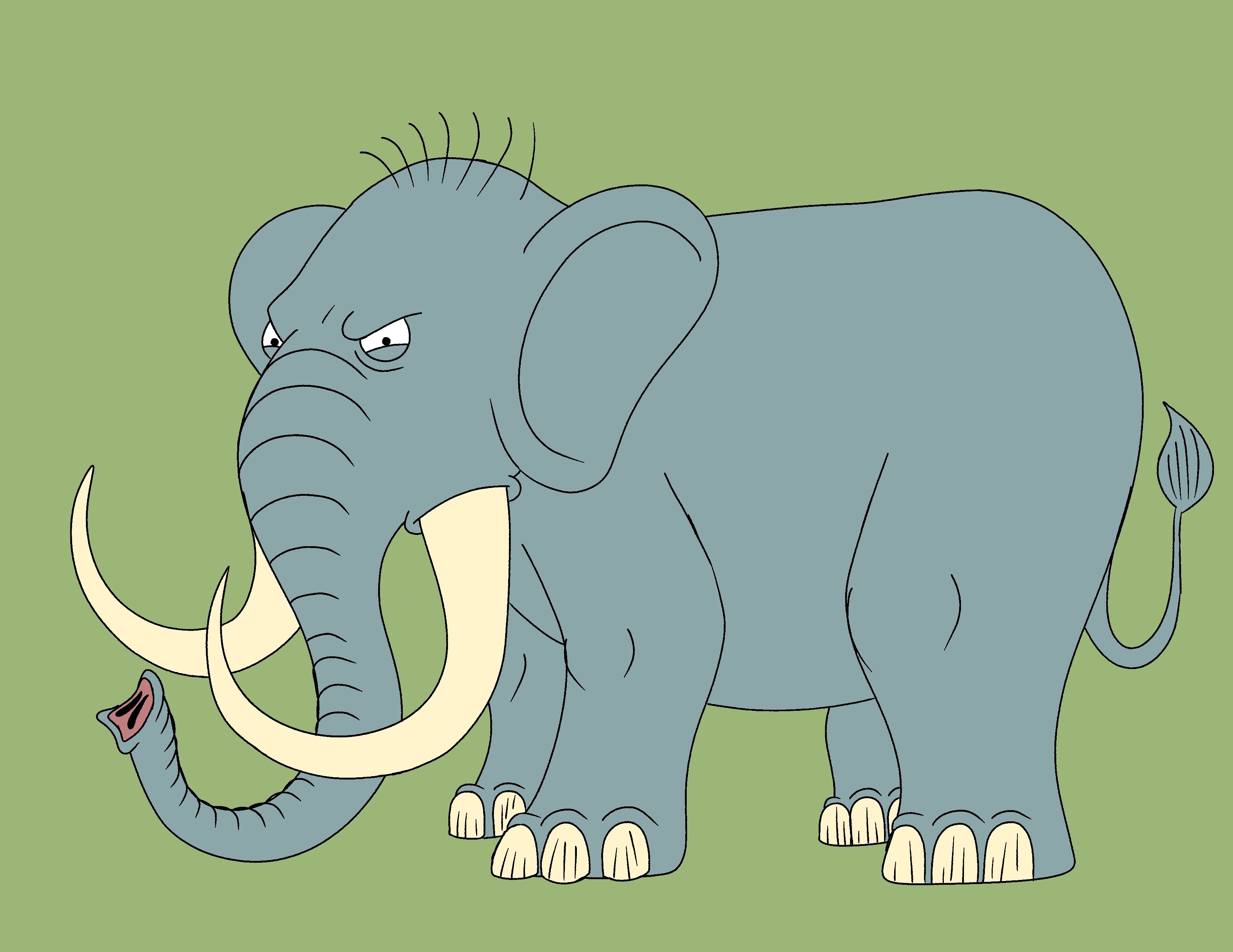 Angry Elephant by DinoDamage88 on DeviantArt Angry Elephant by DinoDamage88 on DeviantArt