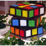 Rubiks Cube Cake
