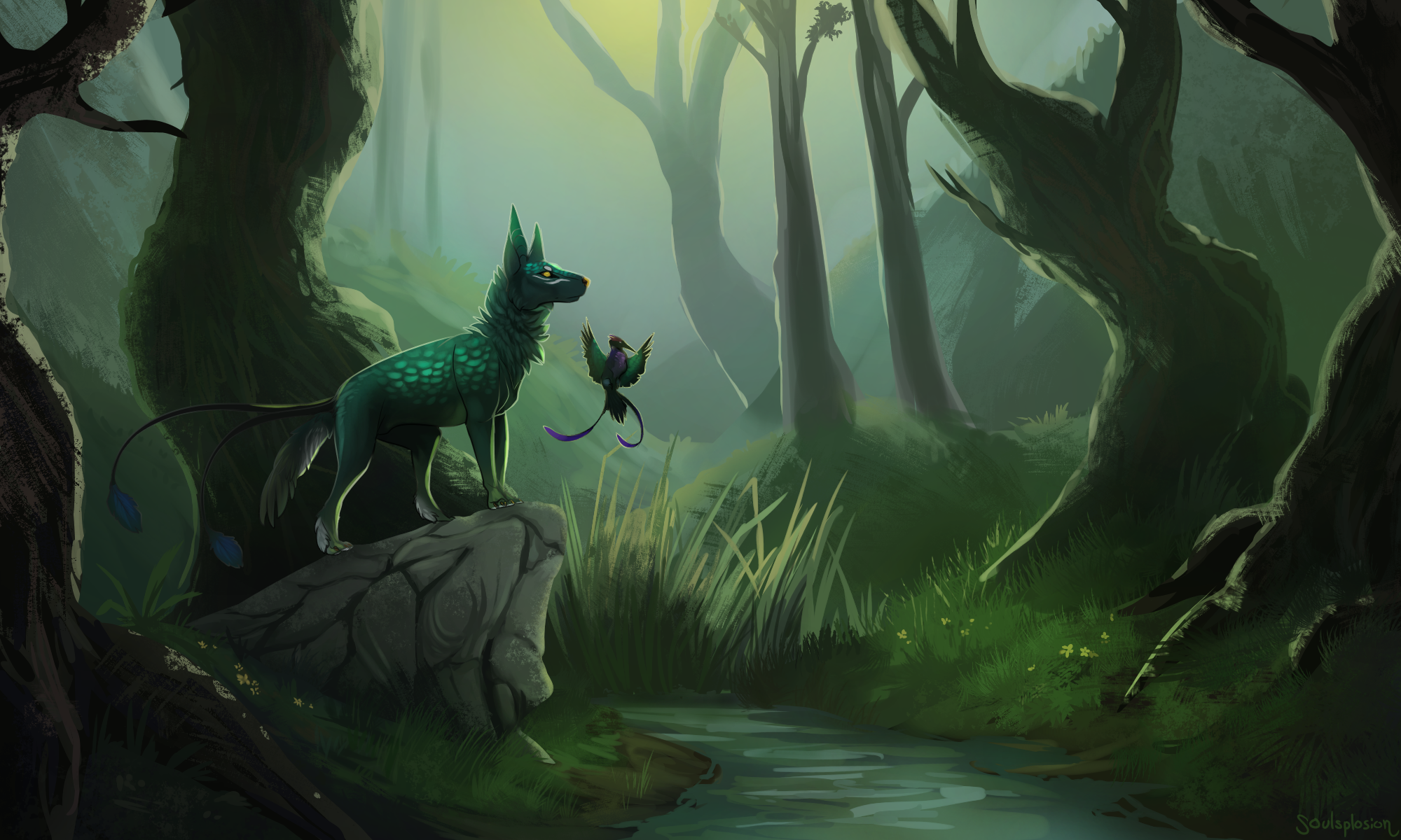 [C] a wild forest pupparoo