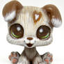 Littlest Pet Shop Boxer Baby Puppy Dog OOAK Custom