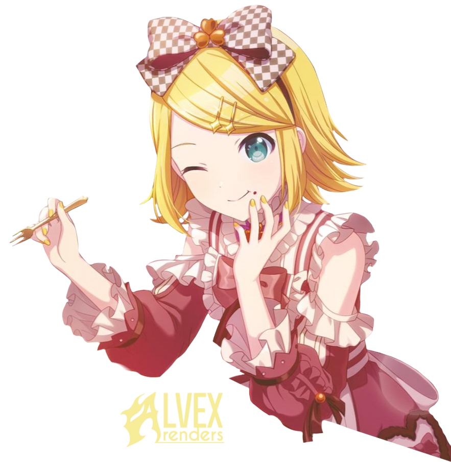 Project Slugger Rin Kagamine Rin Render Project Sekai - By alvex by R0zzyx on DeviantArt