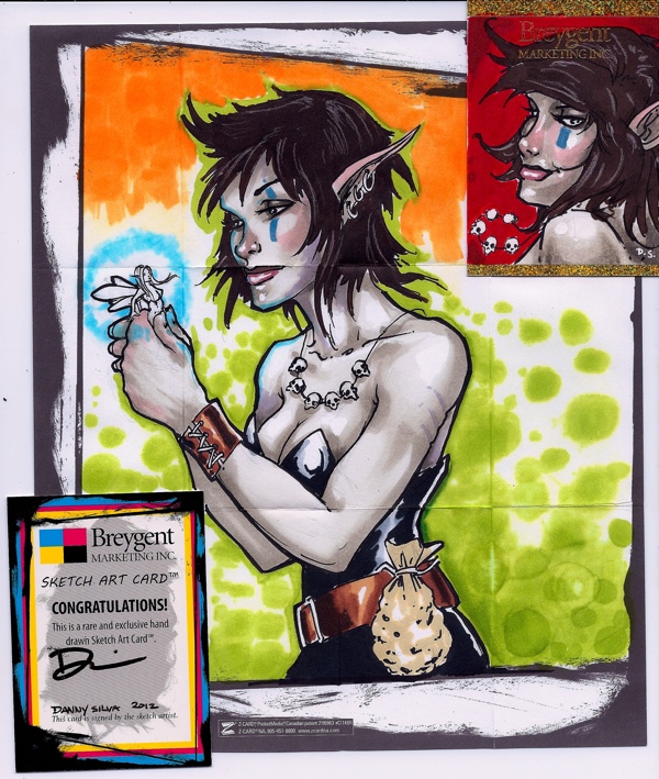 Fairy Hunter - Z sketch Card