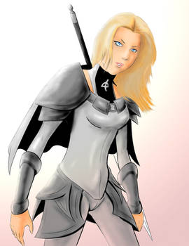 My friend as claymore Finished