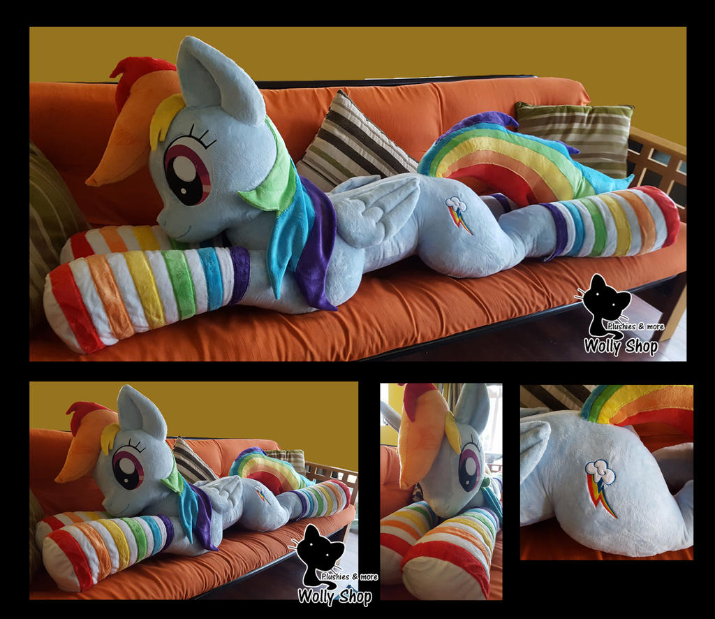 Rainbow dash plush