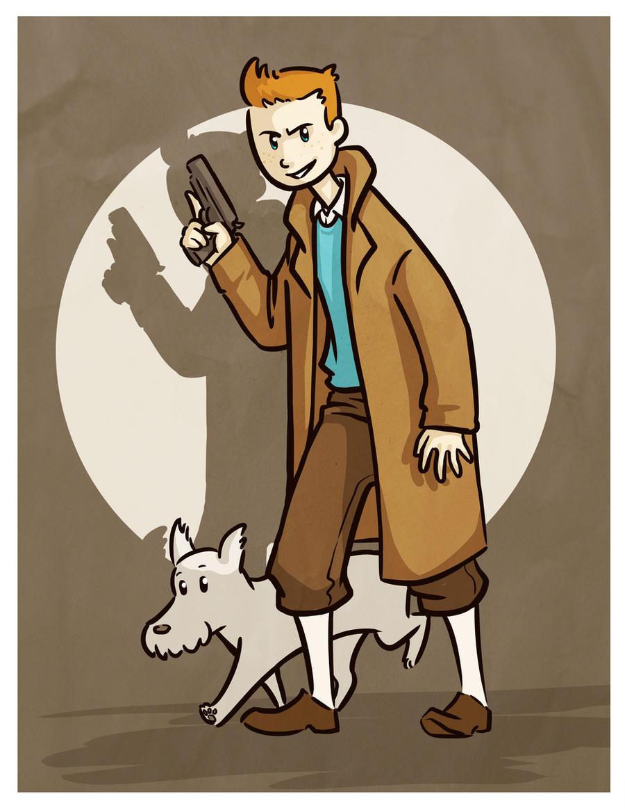 Tintin Deviantart Tintin by Roux707 on DeviantArt