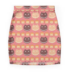 Cookie Cats and Lion Lickers - Pencil Skirt
