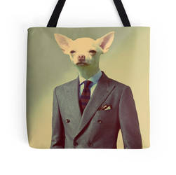 Retro chihuahua - Tote Bag