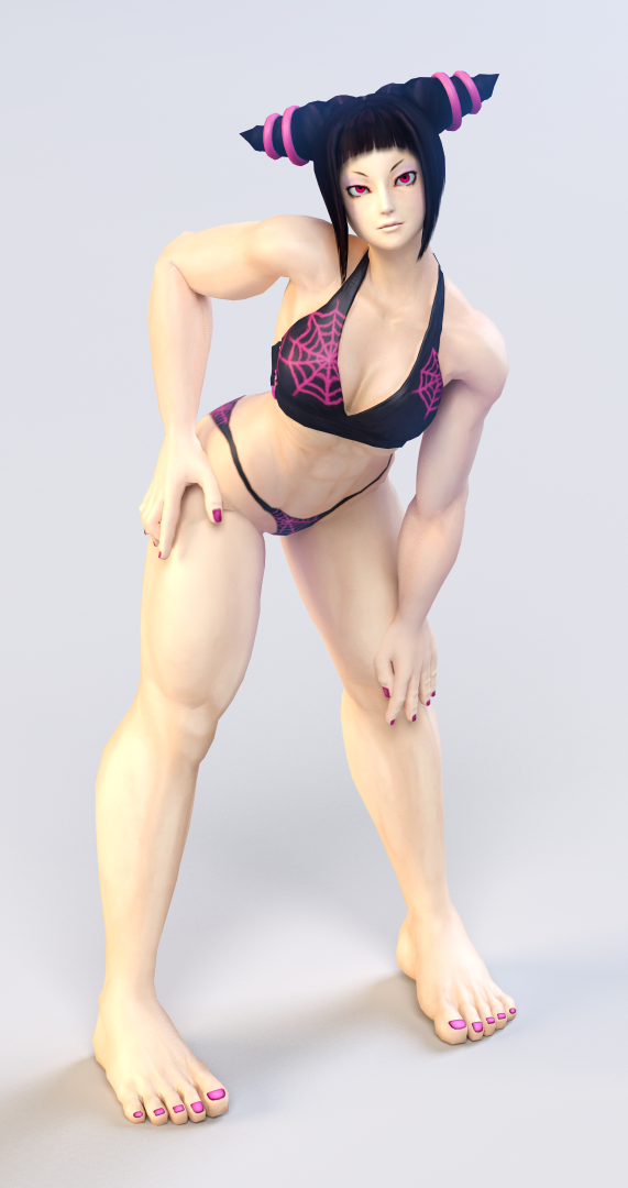 Juri 3DS Render 2