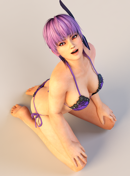 Ayane 3DS Render 14