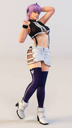 Ayane 3DS Render 20 Special Size