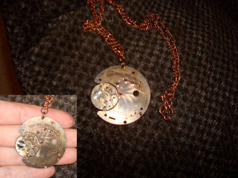 Steampunk Watch Necklace V2