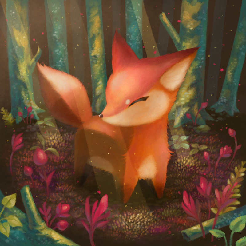 serene fox