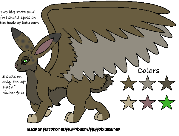winged rabbit by furryhomes on DeviantArt