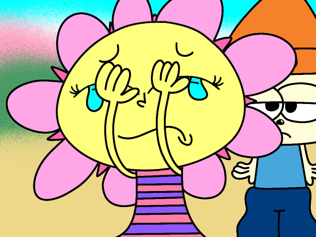 Springy Crying Sunny Funny Crying (My Style) by TouhouYesUTTPNo on DeviantArt
