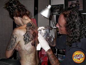 tattooing Monica