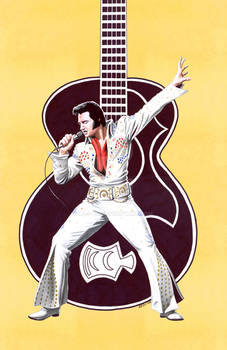 Elvis Biographical Comic Cover