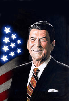 Ronald Reagan Biographical Comic Cover