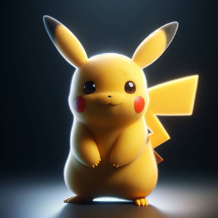 Pikachu 2 by 22foot on DeviantArt