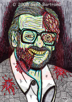 George Romero Zombified