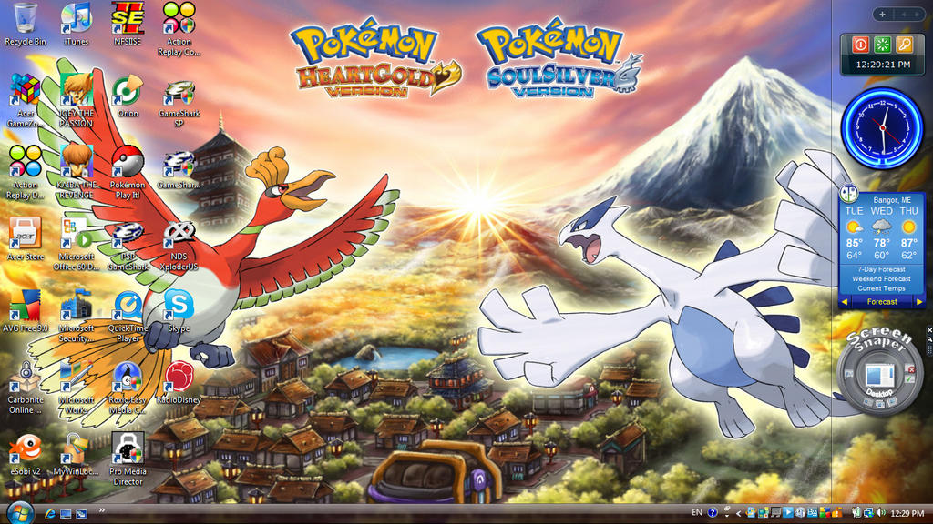 Pokemon HG+SS Wallpaper by CutenessCollector444 on DeviantArt