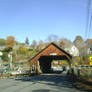 Covered bridge in Vermont