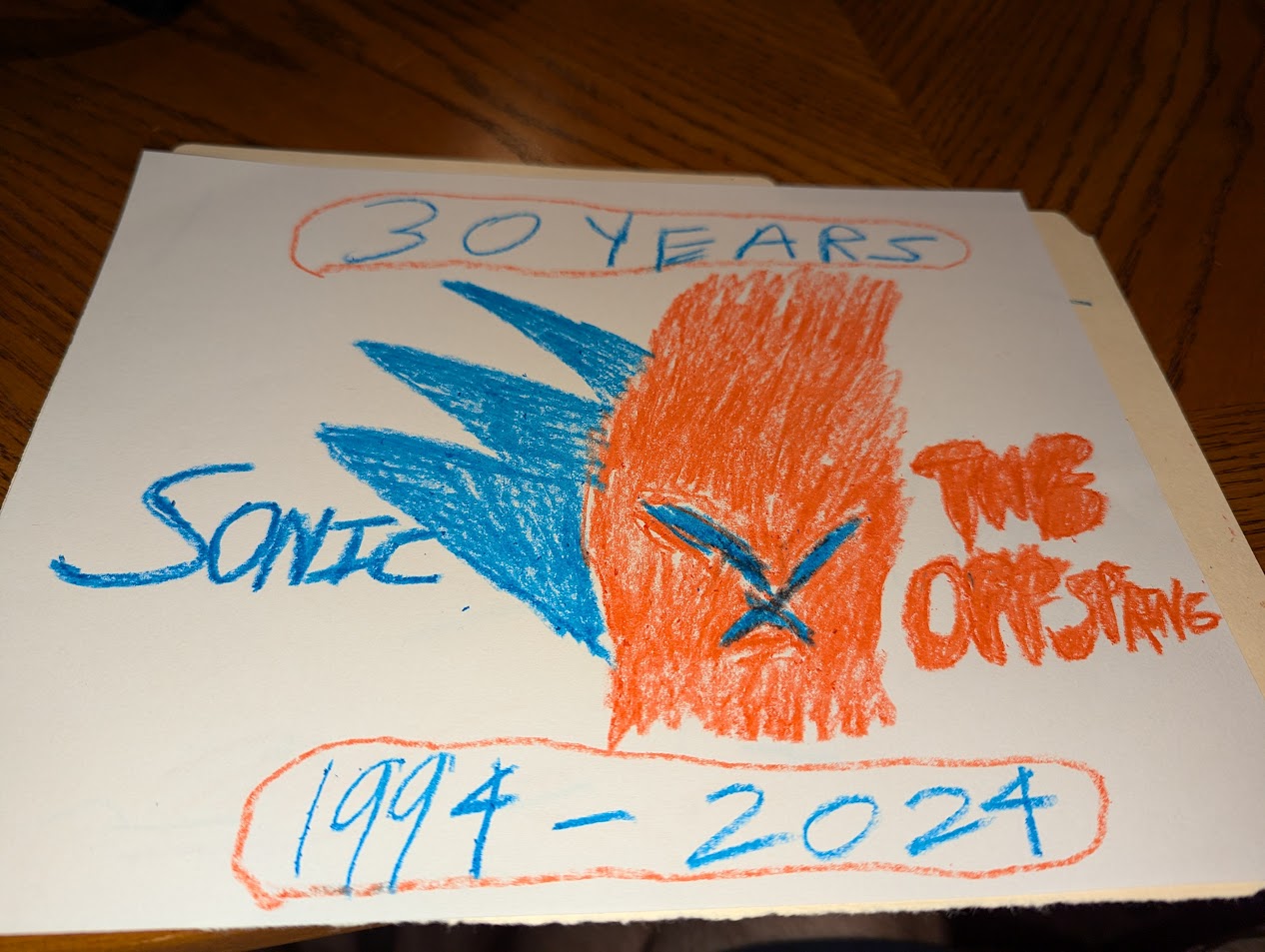 Sonic and Offspring combo drawing by ATwistintheMyth on DeviantArt