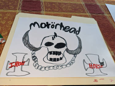Motorhead Iron Horse drawing