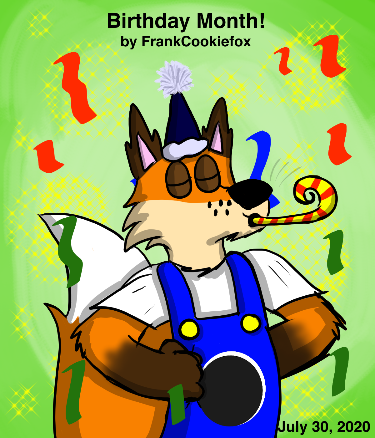 It's my Birthday Month! by FrankCookiefox on DeviantArt It's my Birthday Month! by FrankCookiefox on DeviantArt