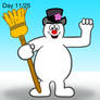 Day 11/25: Frosty the Snowman!